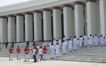 KIRAB BENDERA PUSAKA TIBA DI IKN DENGAN SUKSES DAN SELAMAT, SEBUAH SEJARAH!