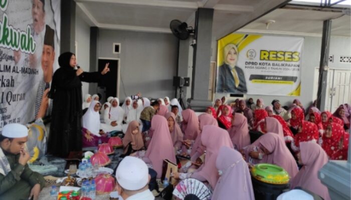 Suriani, Anggota DPRD Kota Balikpapan Gelar Reses di Manggar Baru Dan Dilanjutkan Dengan Safari Dakwah, Hadirkan Putra Alm. KH Zainuddin MZ